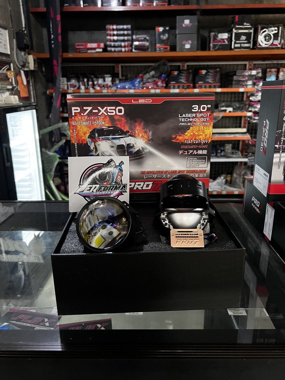BILED PROJIE PROJECTOR PRO7 P.7-X50 65/75 WATT 3 INCH ORIGINAL PRO7 | PERFORMA AUTOLIGHT - Gambar 5