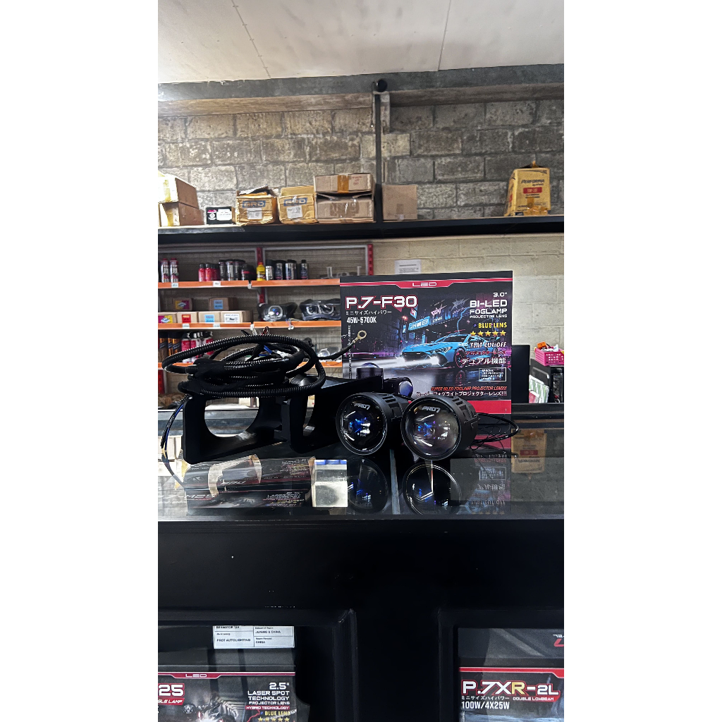 Custom 3D Print Cover Foglamp BMW E36 | Dudukan Lampu Biled Foglamp E36 | Paket Cover + Lampu Biled PRO7 + Relay Set - Gambar 5