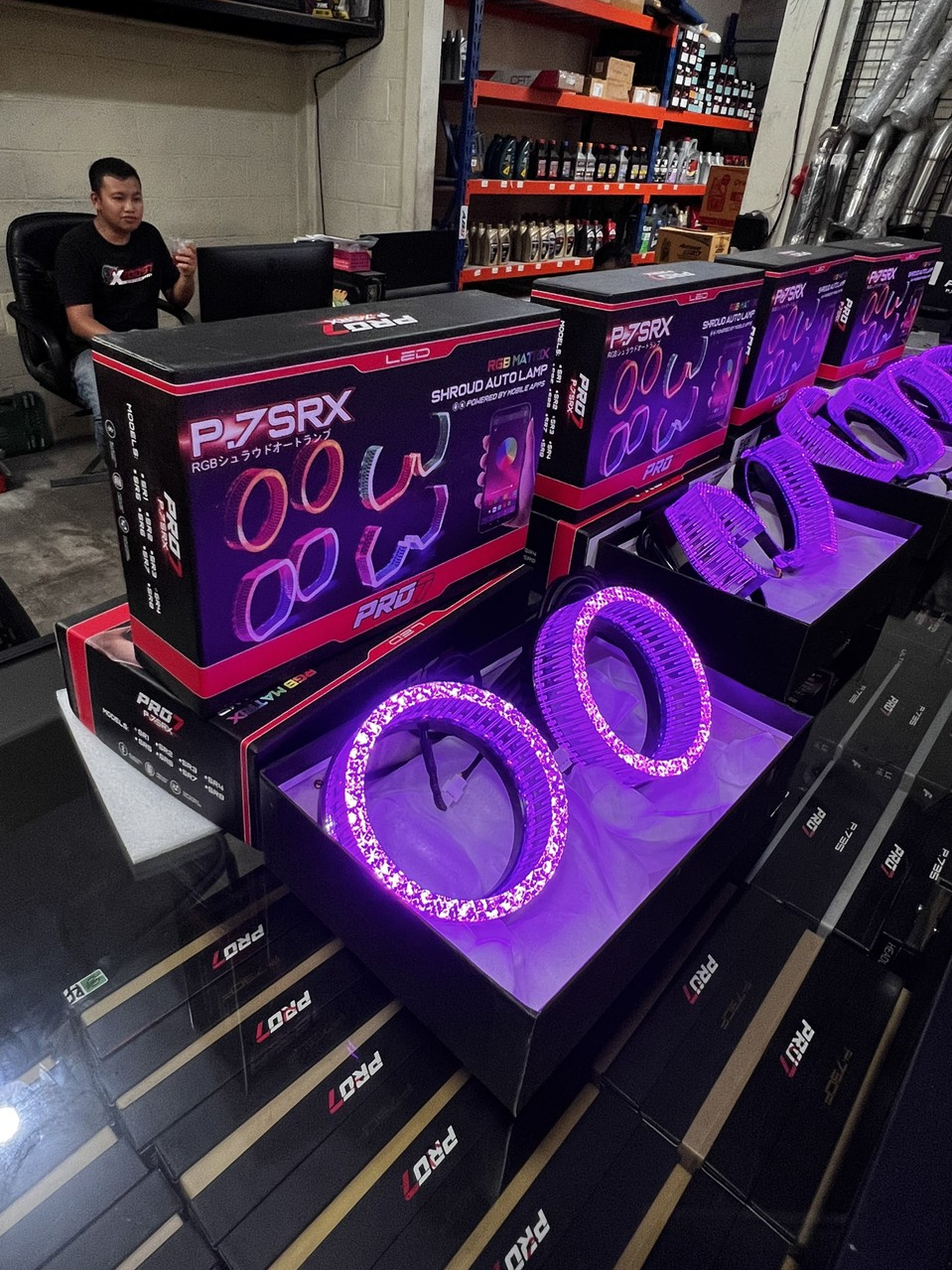 Shroud PRO 7 P.7SRX | Shroud PRO 7 5D RGB Ukuran 3"Inch | Shroud PRO7 | PERFORMA AUTOLIGHT - Gambar 2