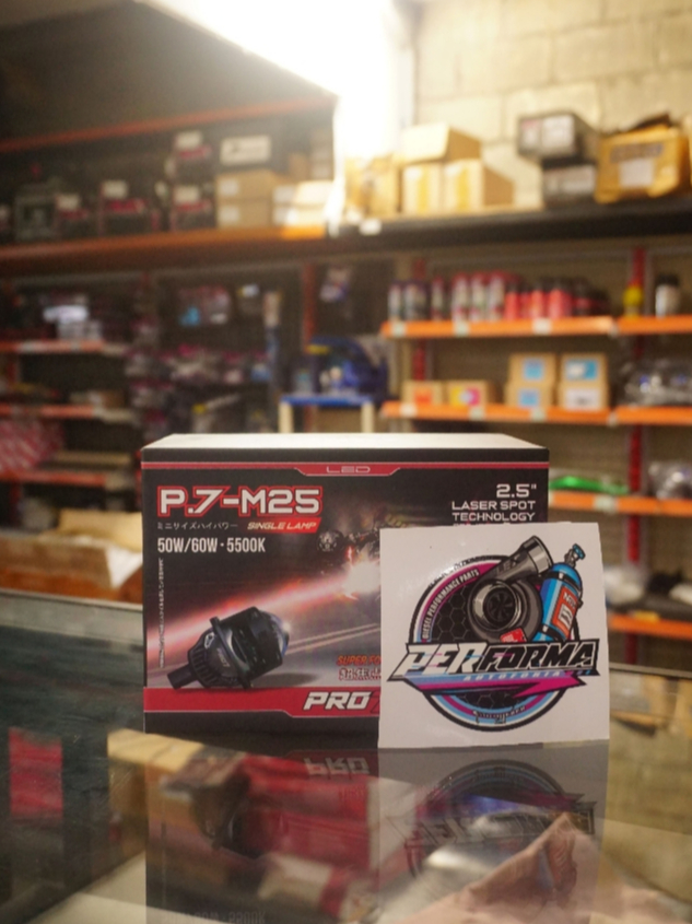 PRO7 P.7-M25 — LED Projector 2.5" Laser Spot 50W/60W 5500K | PERFORMA AUTOLIGHT - Gambar 2