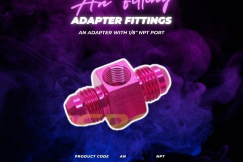 AN Adapter with 1/8" NPT Port AN6