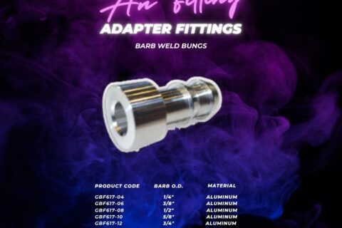 Barb Weld Bungs Aluminum