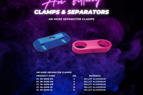 AN Hose Separator Clamps