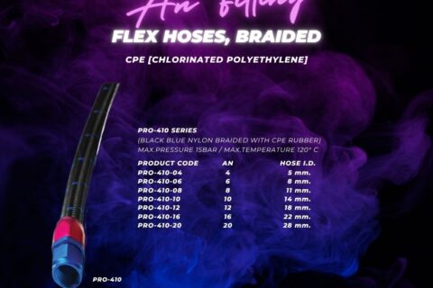 PRO-410 Nylon Braided Hose