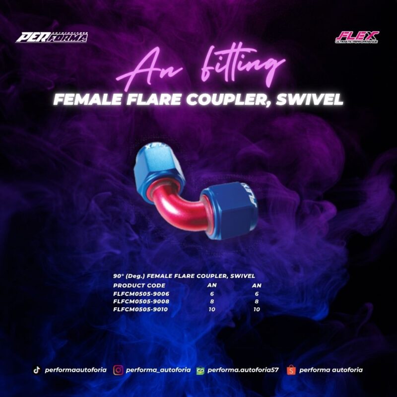 90° Female Flare