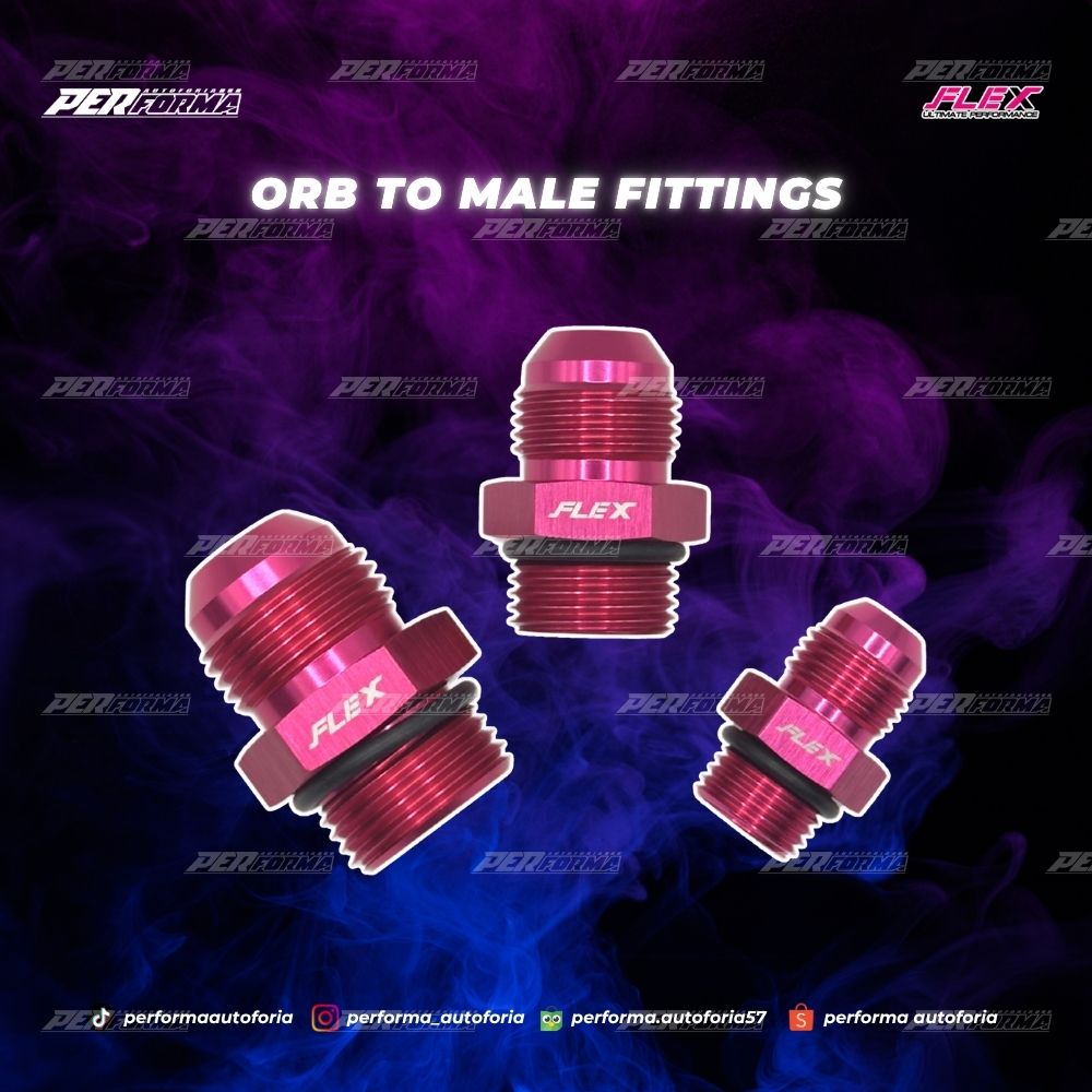 ORB to Male Fittings FULL
