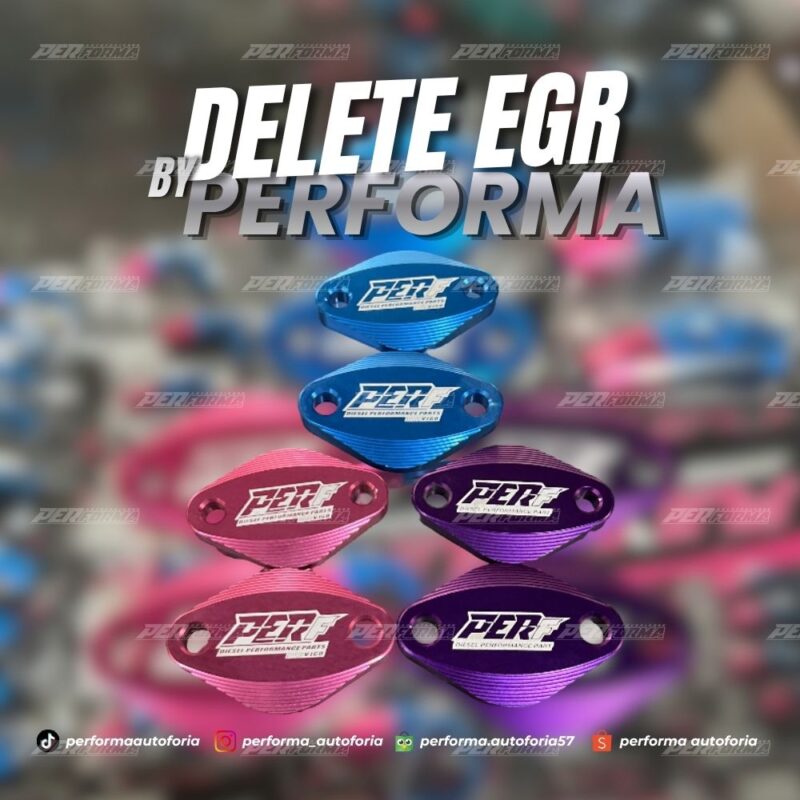 Custom EGR Delete Kit Performa Autoforia