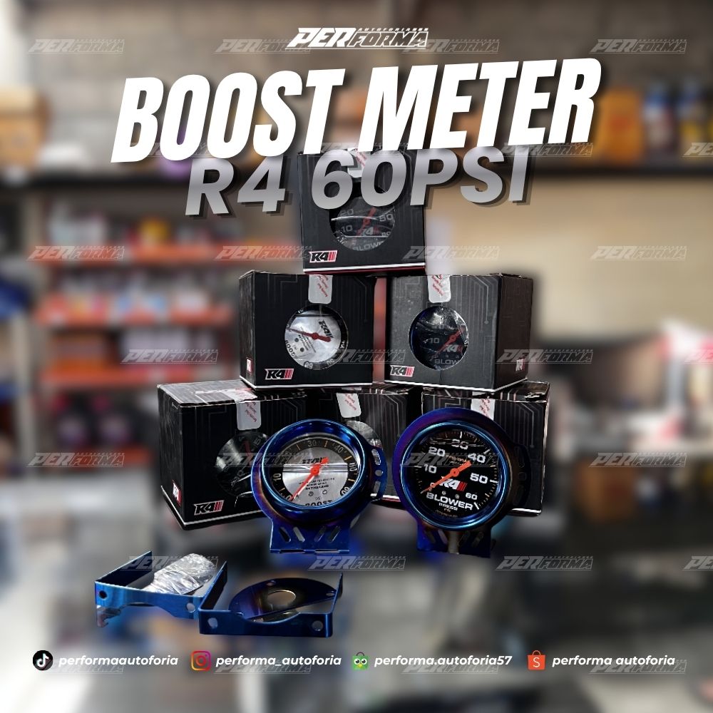 R4 Boostmeter 60 PSI