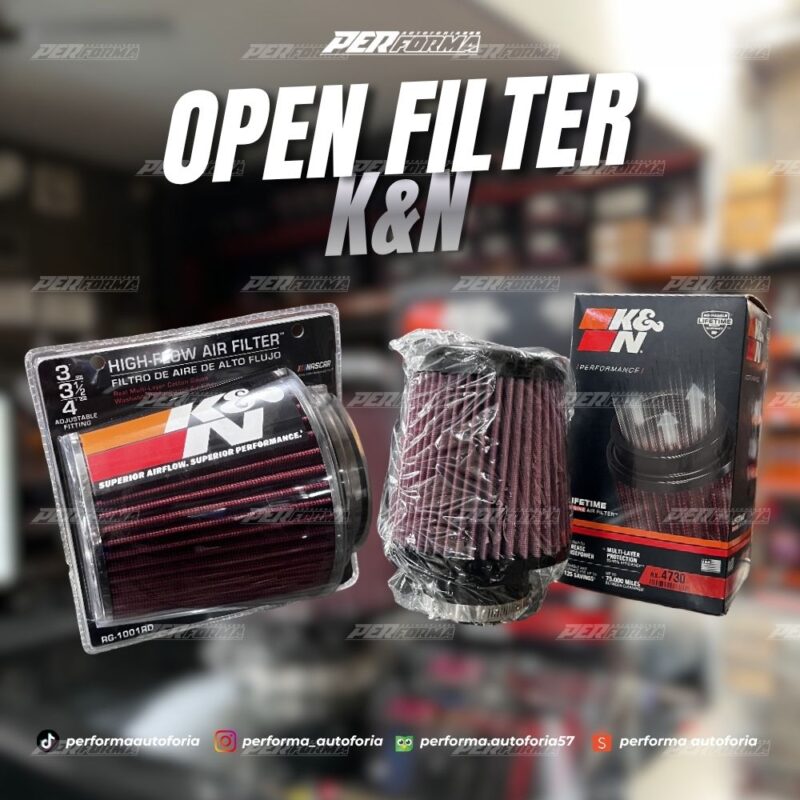 K&N Open Air Filter universal high flow
