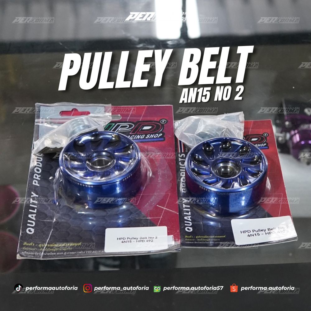 HPD Pulley Belt No. 2 4N15 untuk Mitsubishi Pajero Sport ANPS